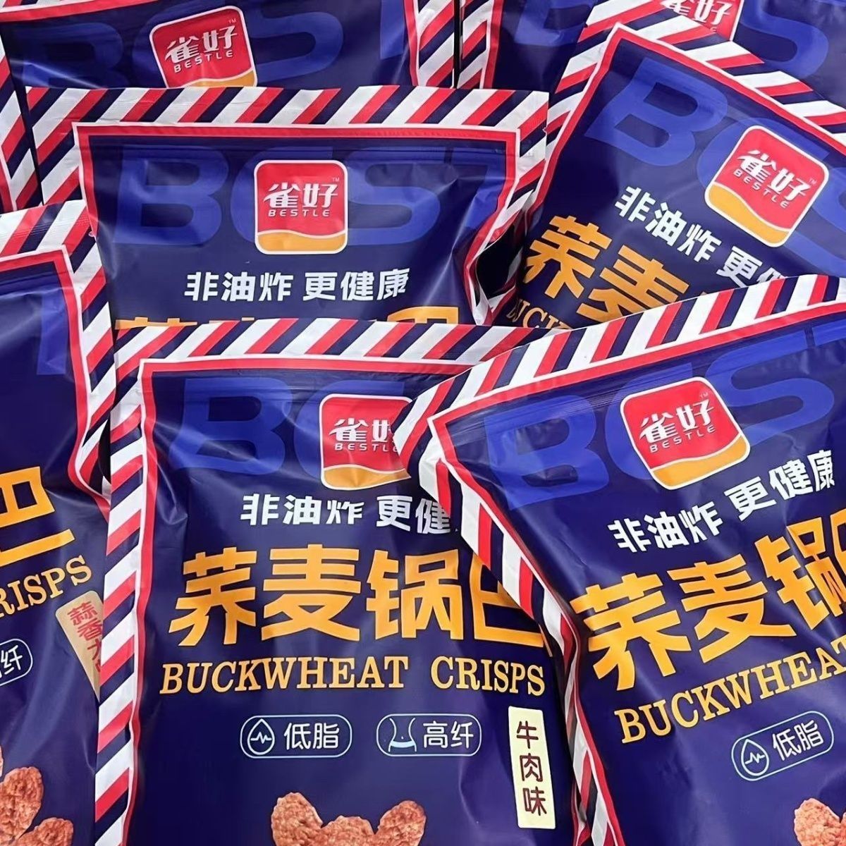 雀好荞麦锅巴非油炸零添