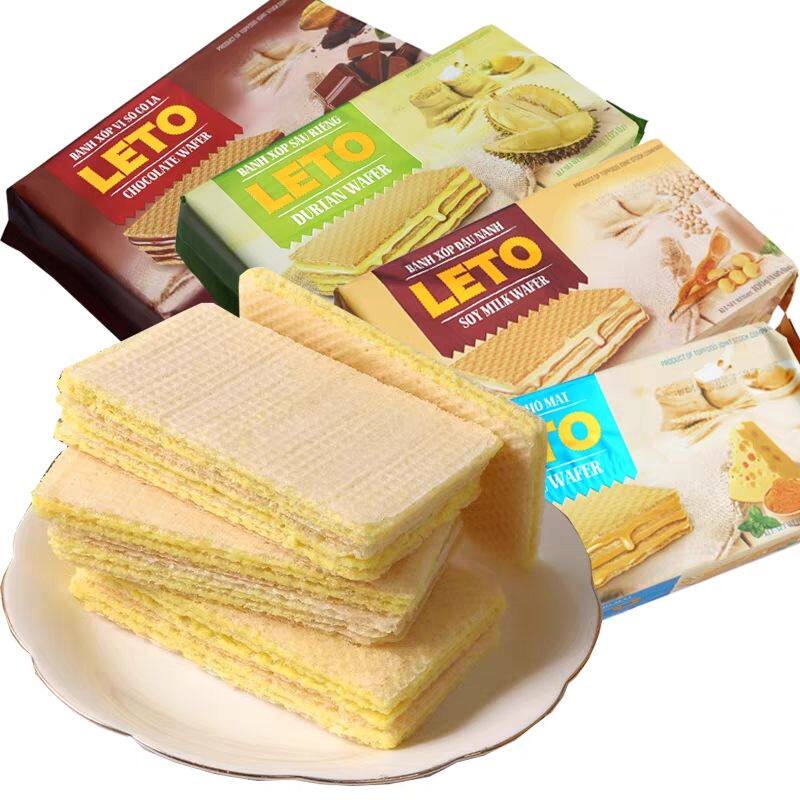 越南原装进口leto威化饼
