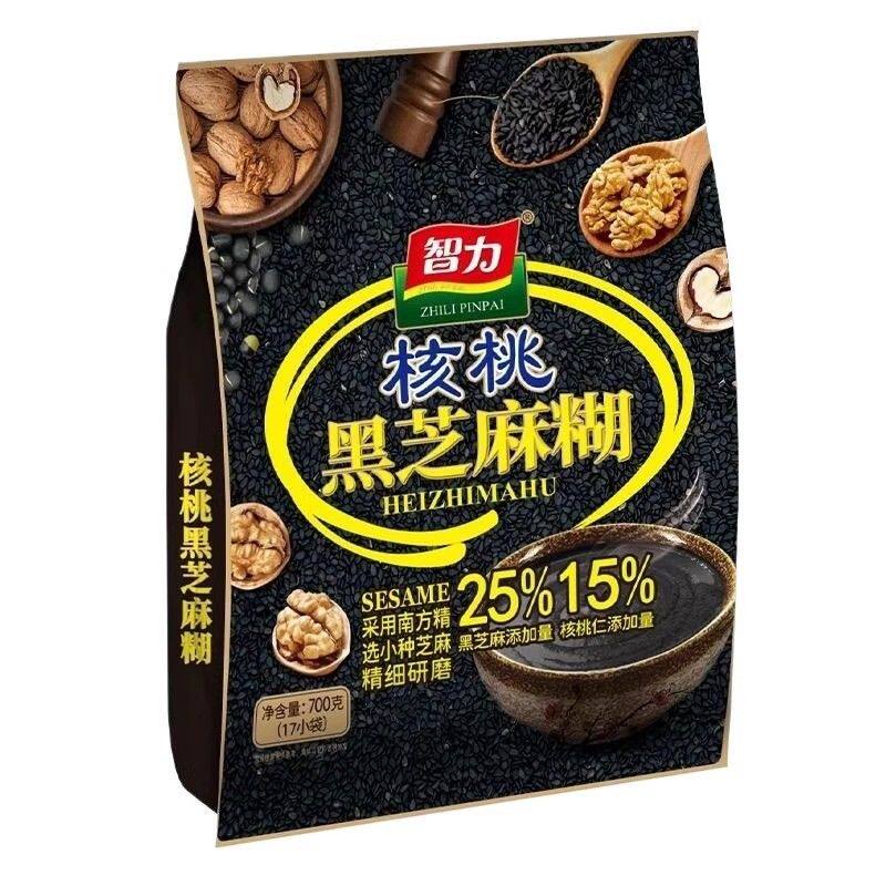 手磨黑芝麻糊700g核桃无