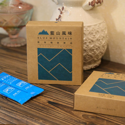 塞纳河畔速溶咖啡蓝山咖啡醇香三合一提深浓缩咖啡粉盒装