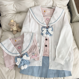 【糯糯布丁】猫裙裙日系甜美可爱学生校服幼稚园jk制服水手服套装