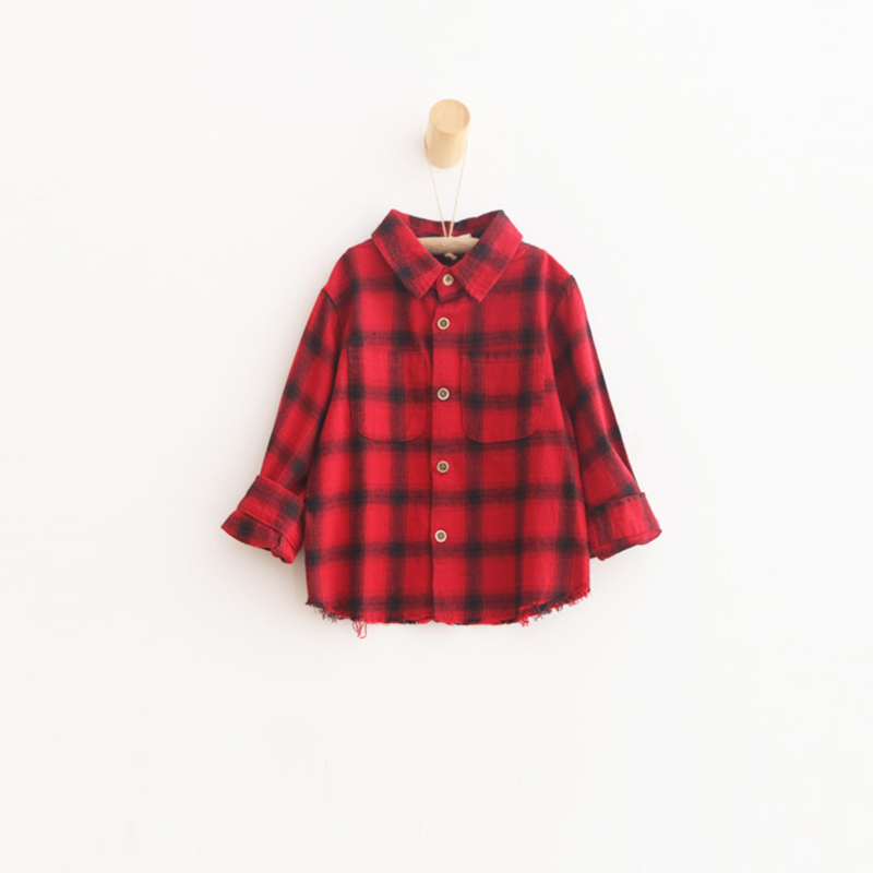 Chemise fille à manche longue - Ref 2088742 Image 1