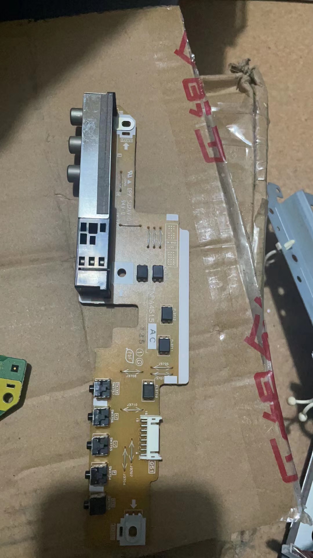 松下 按键板  TNPA4515  42PV80C 50PV80C  42PZ800C   46PZ800C