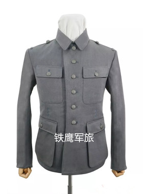 〔高级定制〕德国 m43灰色华达呢长袍