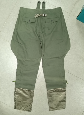 HBT材质灰色人字纹M36君官马裤 夏季制服M41马裤 野战常服裤