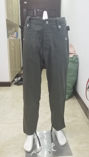 芦苇橄榄绿 德国深灰色夏季 人字纹布料M43裤