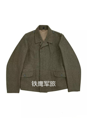 〔高级定制〕m40棕灰色羊毛呢飞行服