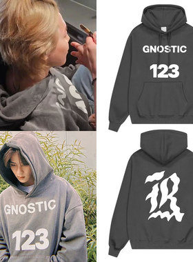 防弹少年团朴智旻WayV威神V钱锟同款卫衣服套头连帽衫加绒薄秋冬