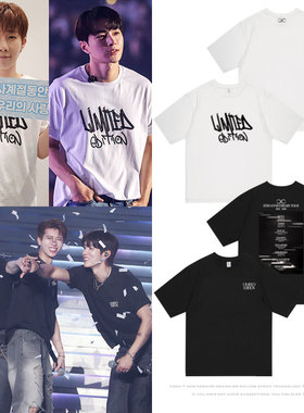 INFINITE15周年演唱会LimitedEdition周边同款短袖T恤纯棉打底衫