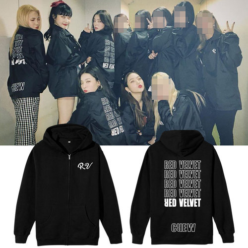 卫衣演唱会拉链打歌服周边同款