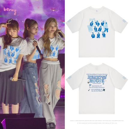 2026Hearts2Hearts北美演唱会周边衣服同款短袖T恤宽松纯棉男女装