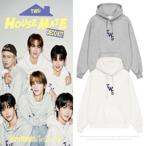 TWS一周年纪念周边申惟金道勋崔英宰韩振同款卫衣套头连帽衫衣服