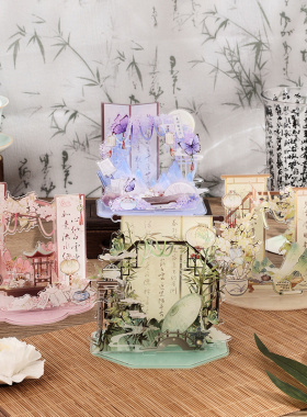 风华流年亚克力DIY拼装立牌