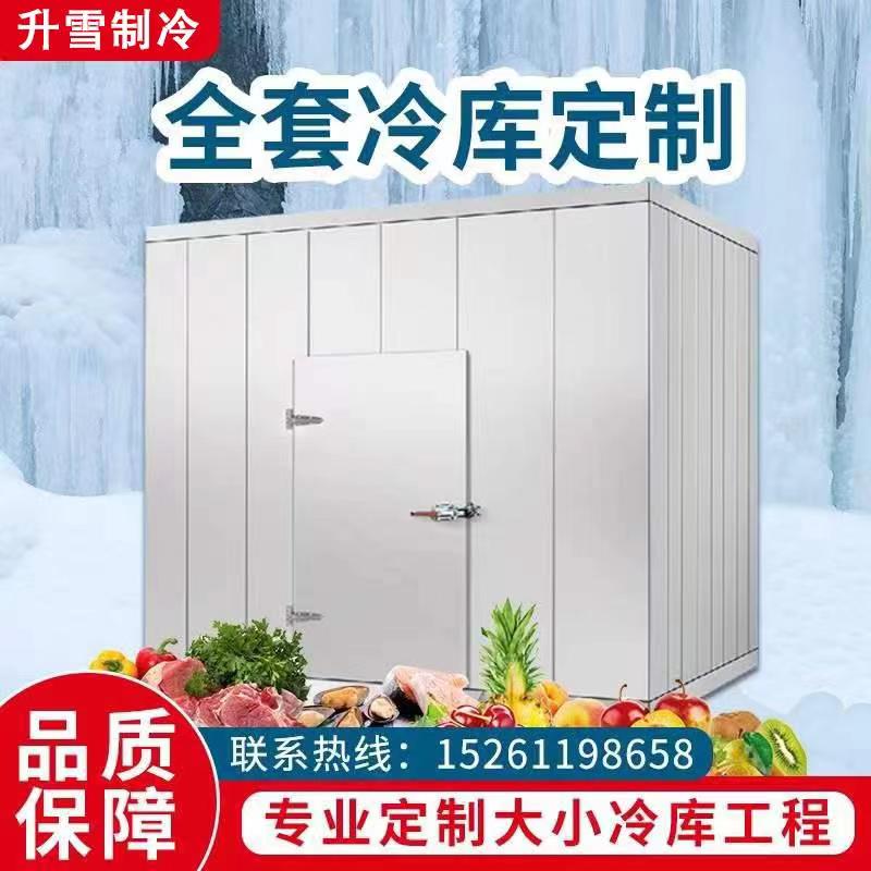全套定制冷库大型设备冻库制冷机小型冷库板保鲜库一体机上门安装
