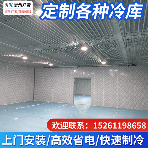 冷库全套设备保险冷冻冷藏移动库