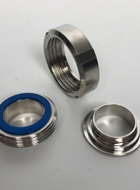 SMS活接头不锈钢水管乳品制药由令组件Hygienic UNIONS SMS1145