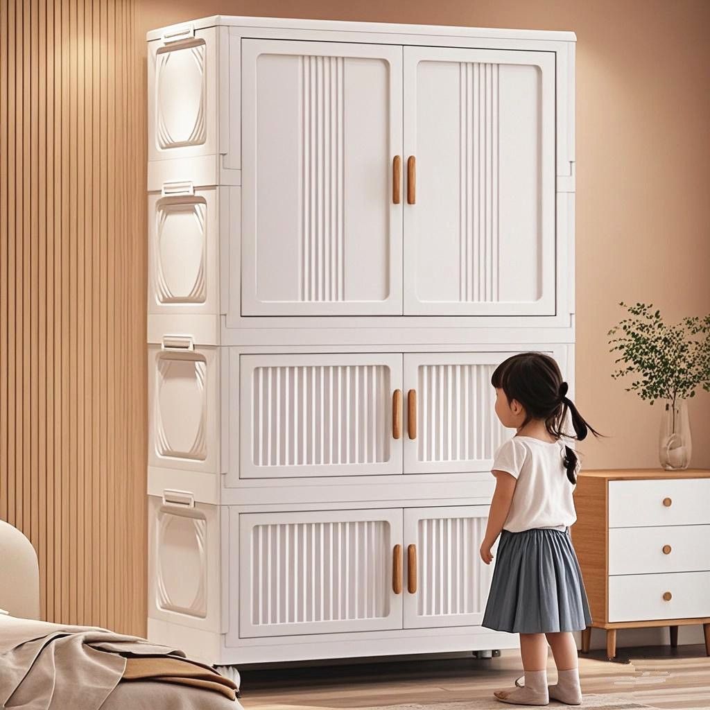 折叠衣柜加厚置物柜家用卧室