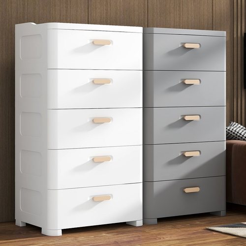 抽屉式收纳柜家用零食客厅多层