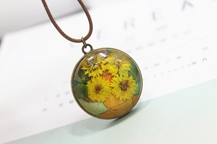 花植文创真花植物手作饰品
