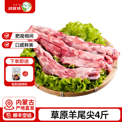 阿牧特羊尾尖新鲜冷冻烧烤食材