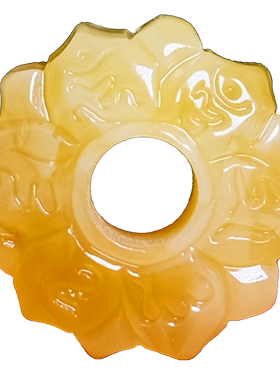 心佑瑕疵蜜蜡背云隔珠合集配饰品