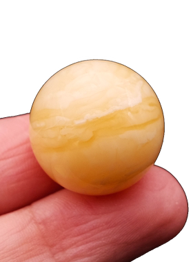 天然原矿保真蜜蜡大圆珠一物一拍