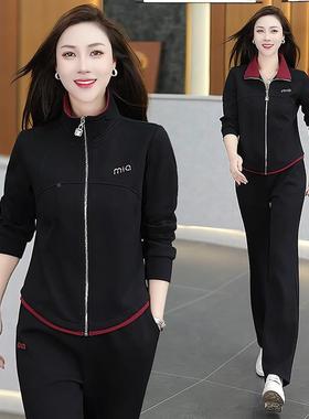 202O春秋季女5款运动长袖POL气领休闲健身跑步训练套装舒适968896