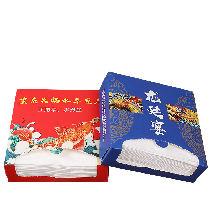 纸巾定制可印logo商用