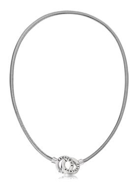 欧美高级感环环相扣项链女