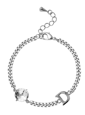 字母手链女复古高级感个性小众