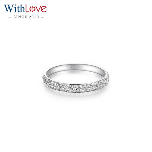 WithLove18K金25分群镶钻戒