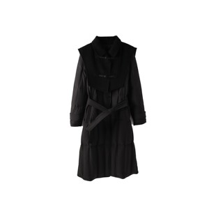 224377-1 时尚常规大衣外套新款保暖派克服女款休闲外套