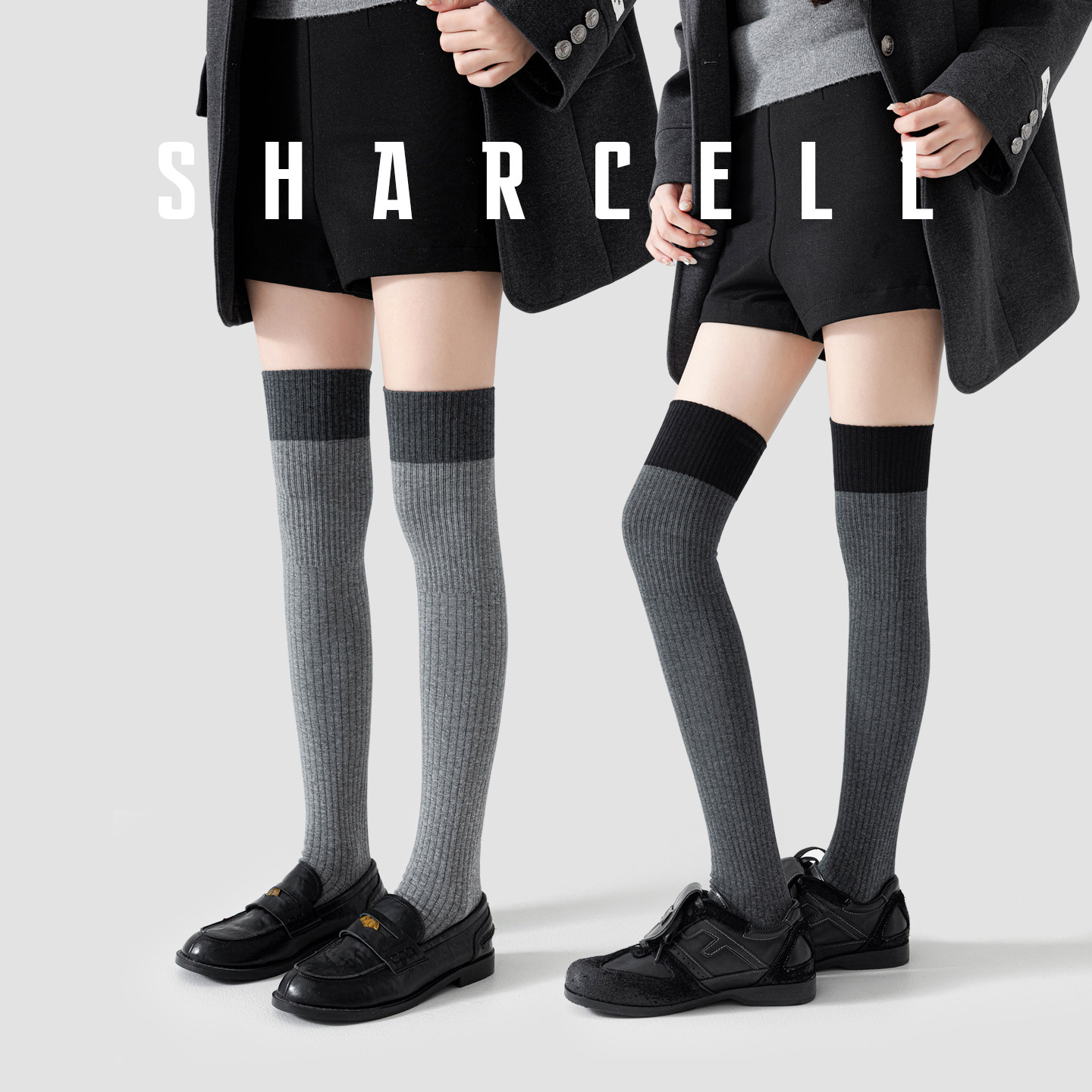 压力过膝袜女秋冬季保暖长筒袜护膝瘦腿高筒灰色长袜2025新款爆款,女士内衣/男士内衣/家居服,长筒袜,淘宝优惠券,粉丝福利购,淘宝优惠卷