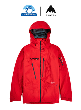 BURTON伯顿AK457红色男士3L雪服舒适防水防风保暖雪服