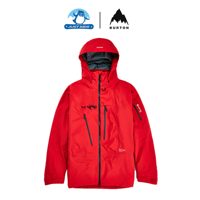 BURTON伯顿AK457红色男士3L雪服舒适防水防风保暖雪服