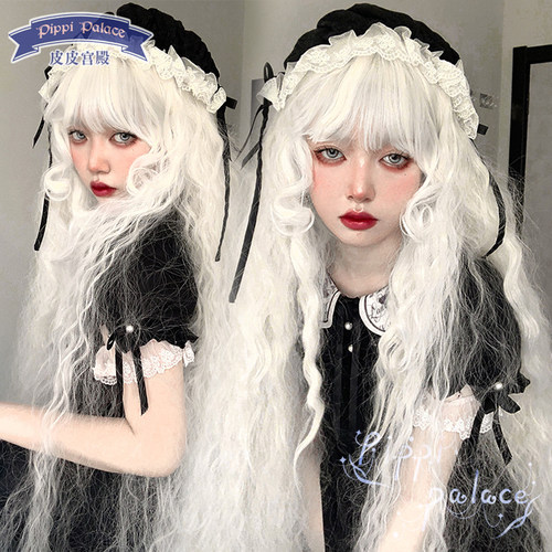 皮皮宫殿假发一米2超长羊毛卷