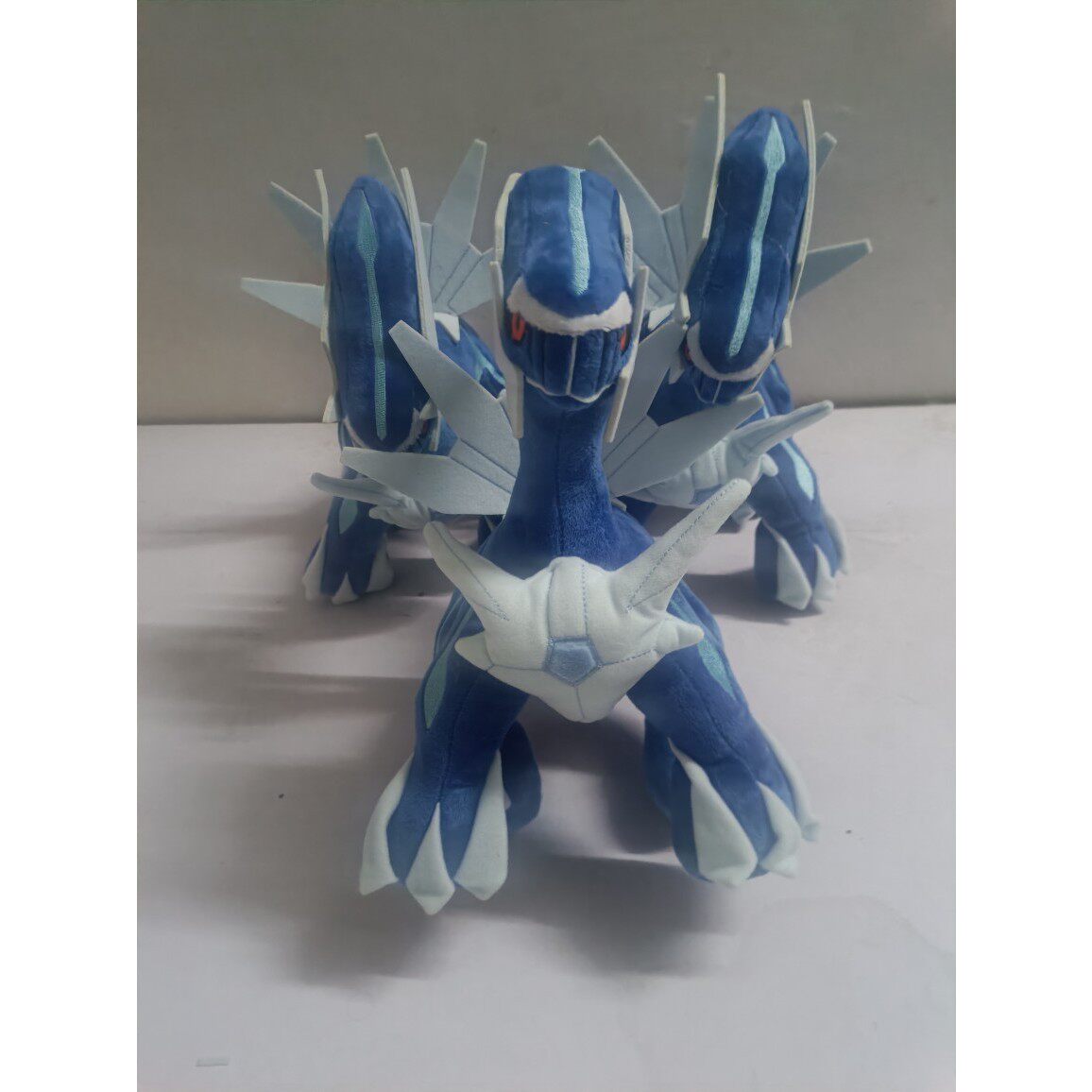 新款 30cm 帝牙卢卡 神兽 迪亚鲁加 动漫 毛绒公仔 娃娃毛绒玩具