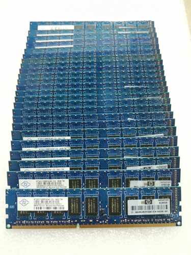 原装 DDR3 2G PC3-10600E  南亚 HP P/N:500209-061 三代纯ECC