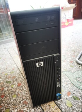 HP Z400工作站 至强E5645 12G SAS 300G 丽台K2000 2G显卡 水冷版