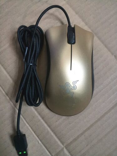 二手的雷蛇鼠标 炼狱蝰蛇 3500DPI RZ01-0163 穿越火线纪念版