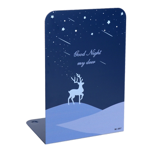 L型书立架简约大号书夹书靠书挡学生用伸缩书立桌面收纳创意ins风高中生简易桌上书本立书架放书铁支架厚包邮