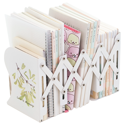 可伸缩加厚大号创意铁放书的架子