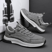 子 男士 夏季 男鞋 网面休闲板鞋 透气2025新款 薄款 防滑运动鞋 网鞋 男款