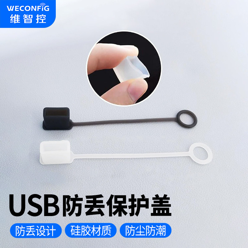 WEIZIKONG USB 플래시 드라이브 보호 커버 USB 플래시 드라이브 커버 USB 플래시 드라이브 보호 커버 먼지 커버 데이터 케이블 캡 USB 포트 먼지 플러그