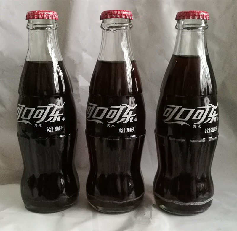 可口可樂玻璃瓶裝碳酸飲料200ml*24瓶 江浙滬皖包郵