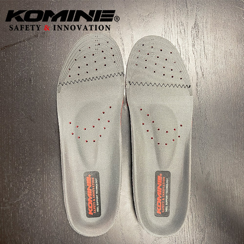 KOMINE摩托车骑行鞋鞋垫吸湿减震