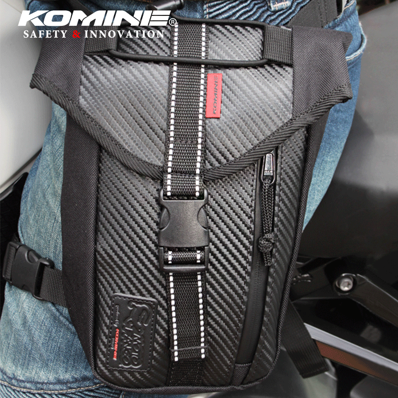 KOMINE摩托摩旅户外骑行防水腿包