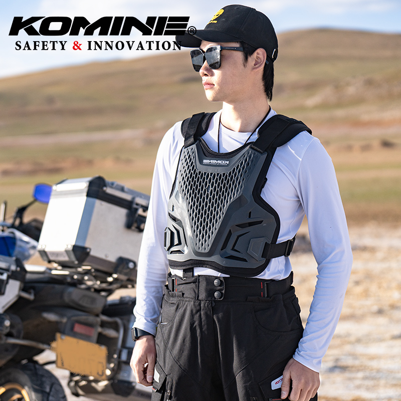 KOMINE越野骑士CE2级防摔护甲衣