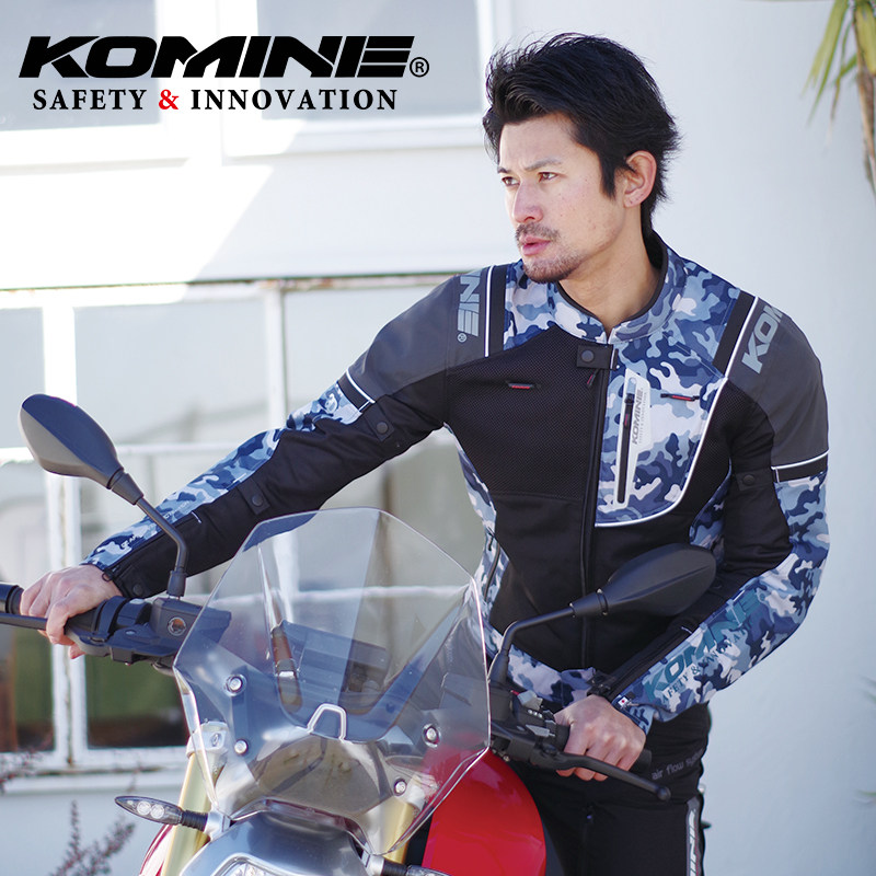 KOMINE摩托车夏季3D网眼骑行夹克图片
