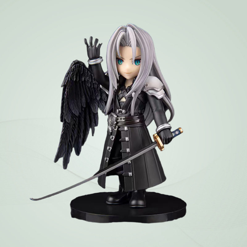 幻想7游戏周边手办摆件 萨菲罗斯Q版动漫手办模型二次元